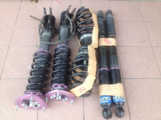 ปรับเกลียวสไลดกระบอก ARROWZ AUTO DAMPER ใส่TOYOTA BB วีออส ได้เก่าญี่ปุ่นเเท้สภาพสวยๆ