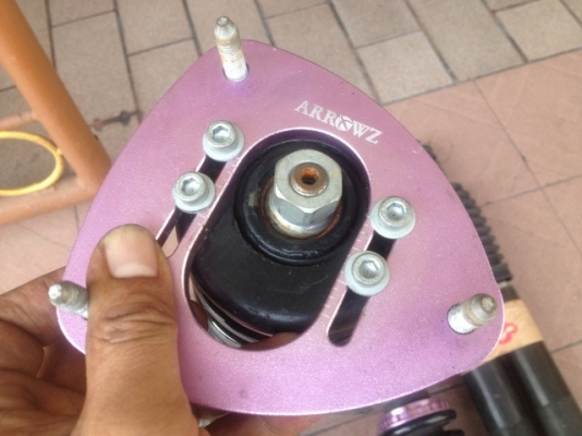 ปรับเกลียวสไลดกระบอก ARROWZ AUTO DAMPER ใส่TOYOTA BB วีออส ได้เก่าญี่ปุ่นเเท้สภาพสวยๆ