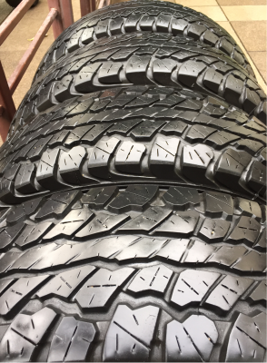 ยาง All Dunlop 30 9.5 R15 สิ้นปี11 ดอกเต็ม ไม่มีปะ ราคาไม่แพง ยาง All Dunlop 30 9.5 R15 สิ้นปี11 ดอกเต็ม ไม่มีปะ ราคาไม่แพง