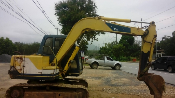 ขายรถแบคโฮ KOBELCO SK60-/// ระบบไฟเต็ม เอกสารอินวอย ราคา 450000