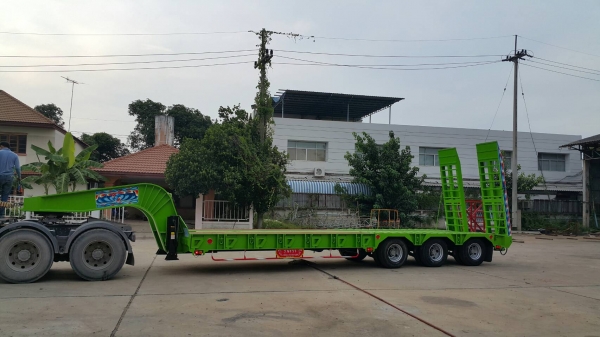 ขายหางเทรลเลอร์โลเบต3เพลาคอโค้ง