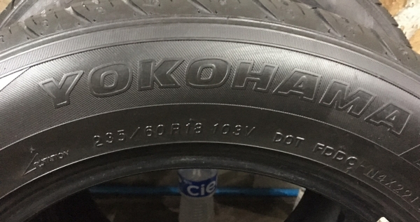 ยาง 235-60-18 YOKOHAMA ยาง 235-60-18 YOKOHAMA