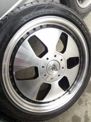 แม็กขอบ 17 แนววีไอพี พร้อมยาง สภาพดีสีสวย