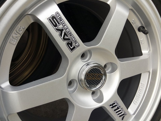 แม็กใหม่ TE37 ขอบ 15 กว้าง 7 พร้อมยาง 8900 บาท