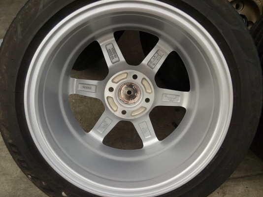 แม็กใหม่ TE37 ขอบ 15 กว้าง 7 พร้อมยาง 8900 บาท