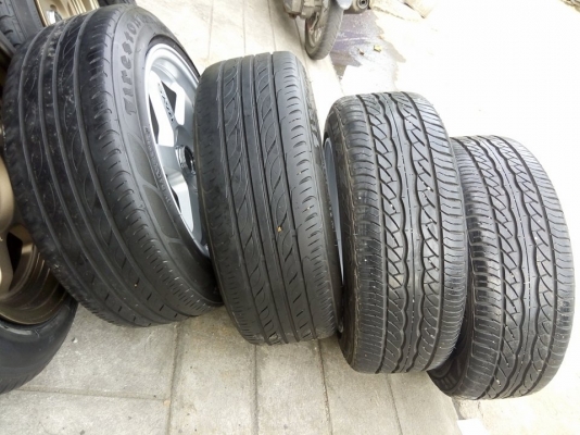 แม็กใหม่ TE37 ขอบ 15 กว้าง 7 พร้อมยาง 8900 บาท