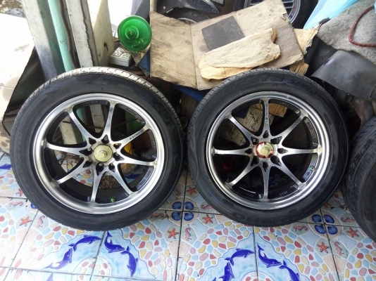 CE28 ขอบ 16 กว้าง 7 ออฟ 40 พร้อมยาง 5500 บาท