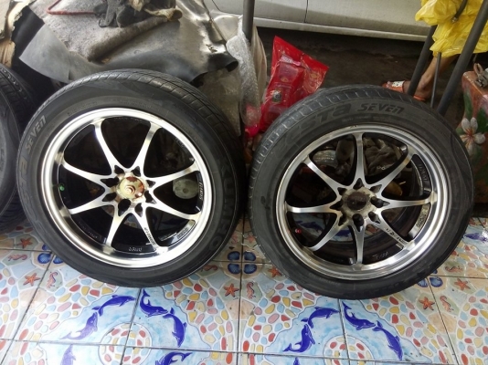 CE28 ขอบ 16 กว้าง 7 ออฟ 40 พร้อมยาง 5500 บาท