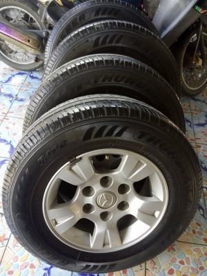 แม็กกระบะ ขอบ 15 พร้อมยางดอกแน่นๆ ราคา 5500 บาท