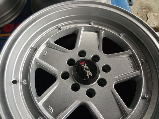 XXR ขอบ 15 กว้าง 8 ออฟ 20 ใส่รถ 4 รู 100 และ 114 เพียง 6800 บาท