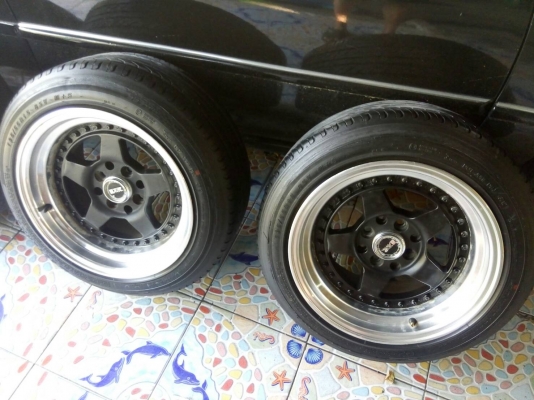 XXR ขอบ 15 กว้าง 8.25 ออฟ 20 พร้อมยาง