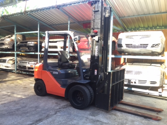 แท้นำเข้าจากญี่ปุ่น TOYOTA 52-8FD25 ,617 ชั่วโมง, เครื่องยนต์ดีเซล 3Z ,งาปรับยืดออกได้ 2.0 m, เสายกสูง 6.5 เมตร , รถนำเข้าแท้จากญี่ปุ่น 100\% แท้นำเข้าจากญี่ปุ่น TOYOTA 52-8FD25 ,617 ชั่วโมง, เครื่องยนต์ดีเซล 3Z ,งาปรับยืดออกได้ 2.0 m, เสายกสูง 6.5 เมตร , รถนำเข้าแท้จากญี่ปุ่น 100\%