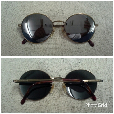 แว่นตาวินเทจเลนส์ปรอท เท่หยุดโลก! 'หยดน้ำ จอห์น เลนนอน' Vintage CHARLES JOURDAN handmade in Japan แว่นตาวินเทจเลนส์ปรอท เท่หยุดโลก! 'หยดน้ำ จอห์น เลนนอน' Vintage CHARLES JOURDAN handmade in Japan