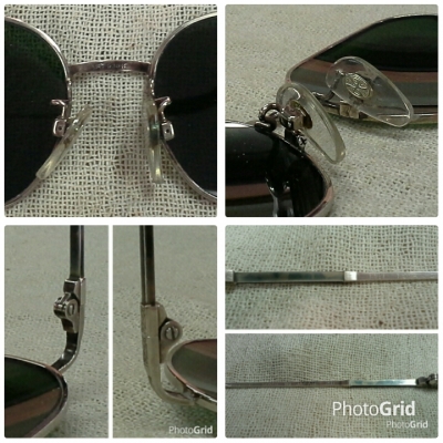 แว่นตาไททาเนียมบริสุทธิ์  Vintage HOYA handmade in Japan