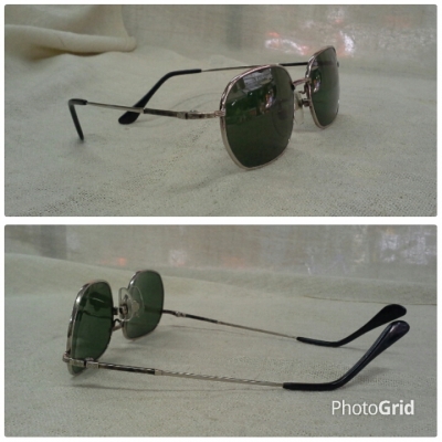 แว่นตาไททาเนียมบริสุทธิ์  Vintage HOYA handmade in Japan