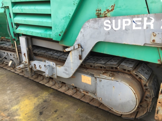 Vogele S2100 รถปูยาง 9 เมตร ปี2002 นำเข้าจากญี่ปุ่น โทร. 080-6565422 (หนิง)