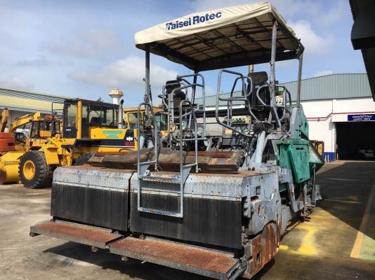 Vogele S2100 รถปูยาง 9 เมตร ปี2002 นำเข้าจากญี่ปุ่น โทร. 080-6565422 (หนิง)