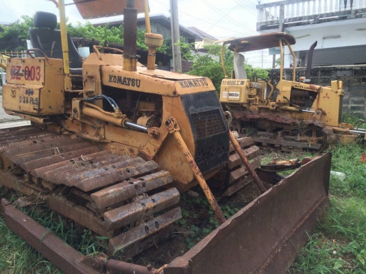 ขายรถแทรคเตอร์ KOMATSU D20PL-5 กับ MITSUBICHI BD2F ราคา 180000