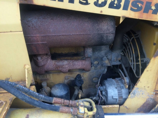 ขายรถแทรคเตอร์ KOMATSU D20PL-5 กับ MITSUBICHI BD2F ราคา 180000