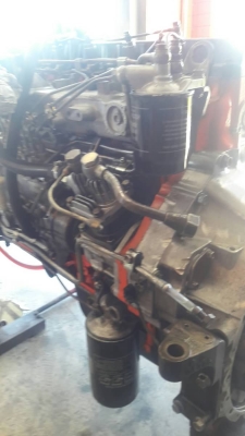 เครื่องยนต์อีซูสุ6HH1#210แรงม้าข้อแสตนดาร์ดเครื่องสวยติดดีมากครับ