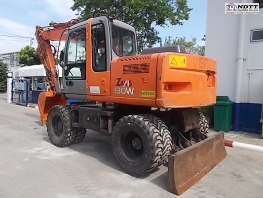 ขอนำเสนอรถขุดล้อยาง Hitachi ZX130W นำเข้าจากญี่ปุ่น ขายตามสภาพ  (ราคาไม่แพง)