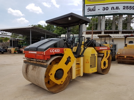 ขายรถบดอัดสั่นสะเทือน 10 ตัน DYNAPAC CC422 นำเข้าจากประเทศอเมริกา สภาพสวย ไม่เคยใช้งานในไทย
