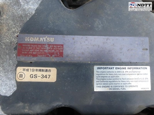 Komutsu PC200-8 ปี 2007 4,952 ชั่วโมง เก่าญี่ปุ่นนำเข้า สภาพสวย พร้อมใช้งาน