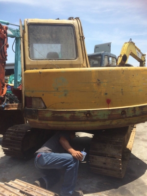 ขายรถแบคโฮ KOBELCO SK60-/// ระบบไฟเต็ม เอกสารอินวอย ราคา 460000