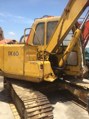 ขายรถแบคโฮ KOBELCO SK60-/// ระบบไฟเต็ม เอกสารอินวอย ราคา 460000