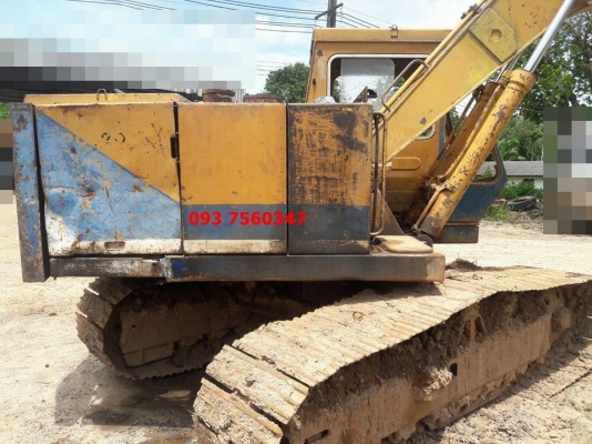 ขาย รถแบคโฮติดหัวคีบไม้ Komatsu  120-1
