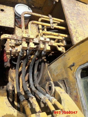 ขาย รถแบคโฮติดหัวคีบไม้ Komatsu  120-1