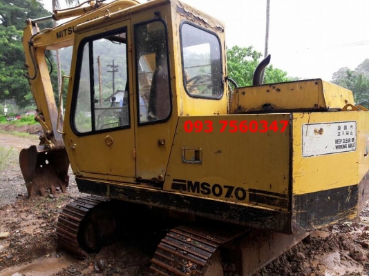 ขายรถแบคโฮ Mitsubishi ms 070-2