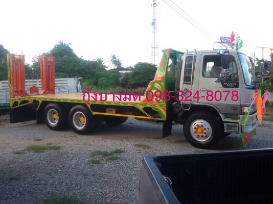 ขายสิบล้อเทเลอร์ HINO 3H เครื่องเดิม 195 แรง 2 เพลา ปี 40 หางเทเลอร์ต่อใหม่ ยางดี แอร์ แชสซีสวย ทะเบียนพร้อม ขายสิบล้อเทเลอร์ HINO 3H เครื่องเดิม 195 แรง 2 เพลา ปี 40 หางเทเลอร์ต่อใหม่ ยางดี แอร์ แชสซีสวย ทะเบียนพร้อม