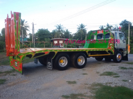 ขายสิบล้อเทเลอร์ HINO 3H เครื่องเดิม 195 แรง 2 เพลา ปี 40 หางเทเลอร์ต่อใหม่ ยางดี แอร์ แชสซีสวย ทะเบียนพร้อม ขายสิบล้อเทเลอร์ HINO 3H เครื่องเดิม 195 แรง 2 เพลา ปี 40 หางเทเลอร์ต่อใหม่ ยางดี แอร์ แชสซีสวย ทะเบียนพร้อม