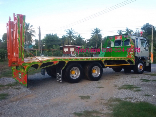 ขายสิบล้อเทเลอร์ HINO 3H เครื่องเดิม 195 แรง 2 เพลา ปี 40 หางเทเลอร์ต่อใหม่ ยางดี แอร์ แชสซีสวย ทะเบียนพร้อม ขายสิบล้อเทเลอร์ HINO 3H เครื่องเดิม 195 แรง 2 เพลา ปี 40 หางเทเลอร์ต่อใหม่ ยางดี แอร์ แชสซีสวย ทะเบียนพร้อม