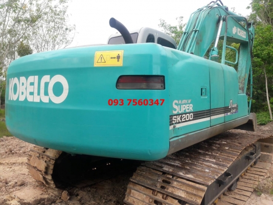 ขายรถแบคโฮ KOBELCO SK200 MARK 6 YN 10 S/N 387XX ขายรถแบคโฮ KOBELCO SK200 MARK 6 YN 10 S/N 387XX