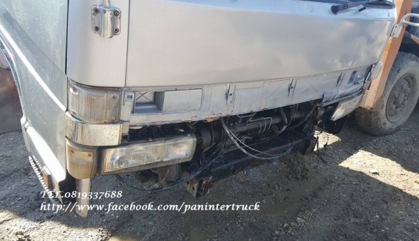 FROM JAPANหัวเก๋งรถบรรทุก6ล้อกลาง CABIN ISUZU NPR66P/หัวปิ๊บ* (รุ่นยกหัวได้/มีแหนบ/มีคัสซี)ราคาเพียง 69,000 บาท