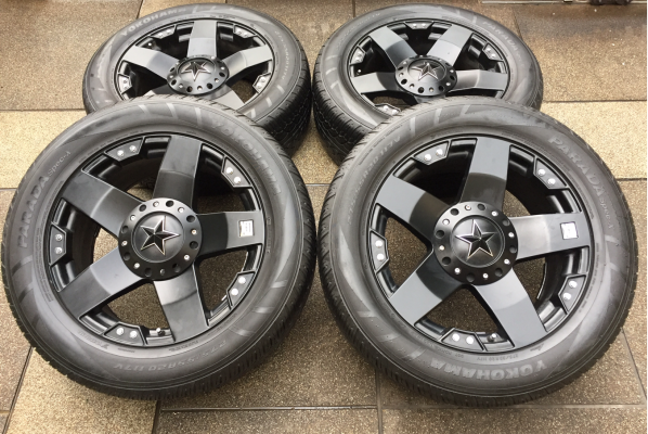 ล้อ XD Rockstar ขอบ20 สภาพสวย ไม่มีซ่อม พร้อมยาง Yokohama 275 55 20 ปี14 ดอกเต็ม ใช้กันยาว ราคาไม่แพง