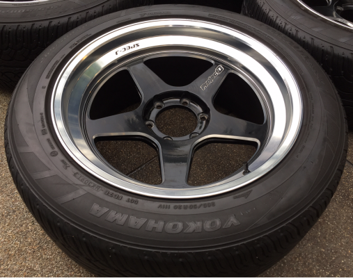 ล้อ Lenso Project D ขอบ20 สภาพสวย ไม่มีซ่อม พร้อมยาง 265 50 20 ปี13 ดอกเต็ม ใช้กันยาว ราคาไม่แพง