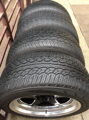 ล้อ Lenso Project D ขอบ20 สภาพสวย ไม่มีซ่อม พร้อมยาง 265 50 20 ปี13 ดอกเต็ม ใช้กันยาว ราคาไม่แพง