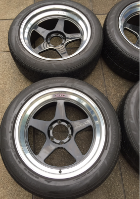 ล้อ Lenso Project D ขอบ20 สภาพสวย ไม่มีซ่อม พร้อมยาง 265 50 20 ปี13 ดอกเต็ม ใช้กันยาว ราคาไม่แพง