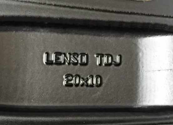 ล้อ Lenso Project D ขอบ20 สภาพสวย ไม่มีซ่อม พร้อมยาง 265 50 20 ปี13 ดอกเต็ม ใช้กันยาว ราคาไม่แพง