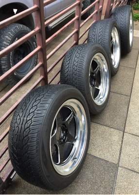 ล้อ Lenso Project D ขอบ20 สภาพสวย ไม่มีซ่อม พร้อมยาง 265 50 20 ปี13 ดอกเต็ม ใช้กันยาว ราคาไม่แพง