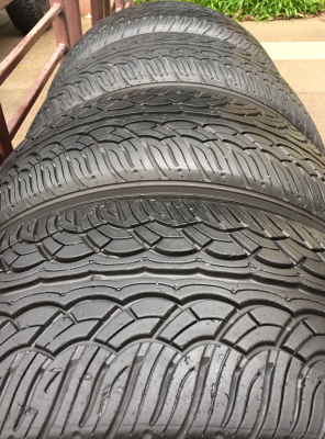 ล้อ Lenso Project D ขอบ20 สภาพสวย ไม่มีซ่อม พร้อมยาง 265 50 20 ปี13 ดอกเต็ม ใช้กันยาว ราคาไม่แพง