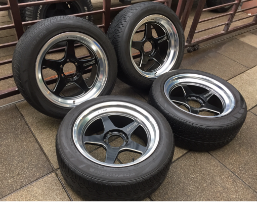 ล้อ Lenso Project D ขอบ20 สภาพสวย ไม่มีซ่อม พร้อมยาง 265 50 20 ปี13 ดอกเต็ม ใช้กันยาว ราคาไม่แพง