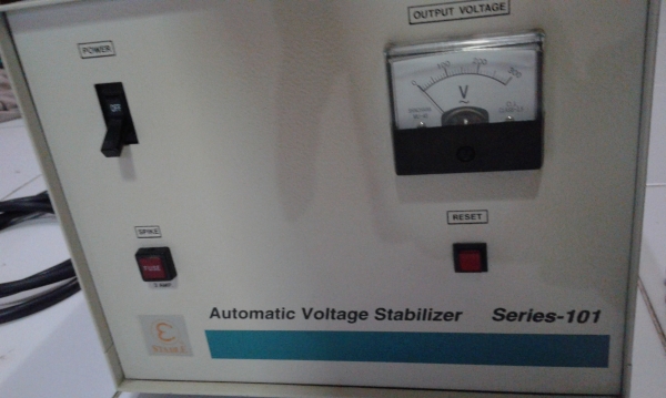 ขาย Automatic Voltage stabilizer ยี่ห้อ stable Series -101 ขาย Automatic Voltage stabilizer ยี่ห้อ stable Series -101