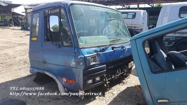 สินค้าเก่านอก ขายถูกด่วนๆหัวเก๋งรถบรรทุก6ล้อใหญ่(มีแค๊ป) /CABIN NISSAN CONDOR"คอนดอร์" ราคาเพียง 36,000 บาท