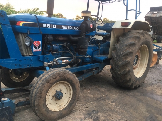 รถไถฟ๊อต 6600T5พร้อมเล่มทะเบียน อุปกรครบมีผานหน้าและผานหลังมีผานยกล่องไห้ราคา370000