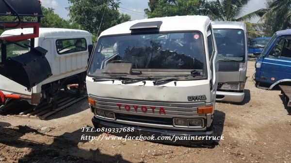 FROM JAPAN*หัวเก๋งรถบรรทุก6ล้อกลาง /CABIN TOYOTA DYNAรุ่น:BU94 ,350-400/(รุ่นยกหัวได้/3 ใบปัด) ราคาเพียง 62,000 บาท