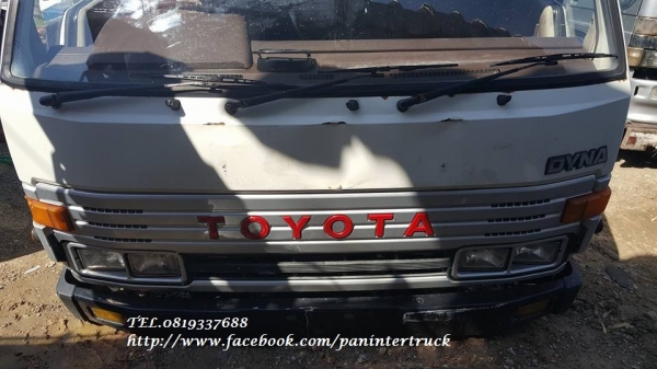 FROM JAPAN*หัวเก๋งรถบรรทุก6ล้อกลาง /CABIN TOYOTA DYNAรุ่น:BU94 ,350-400/(รุ่นยกหัวได้/3 ใบปัด) ราคาเพียง 62,000 บาท